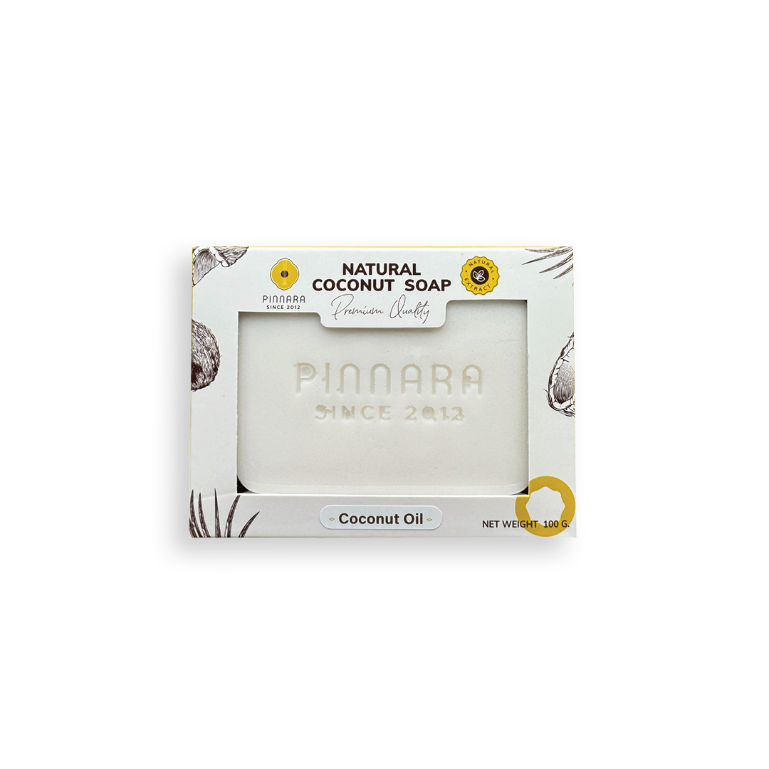 Natural Coconut Soap (Φυσικό Σαπούνι Καρύδας & Άνθρακα)
